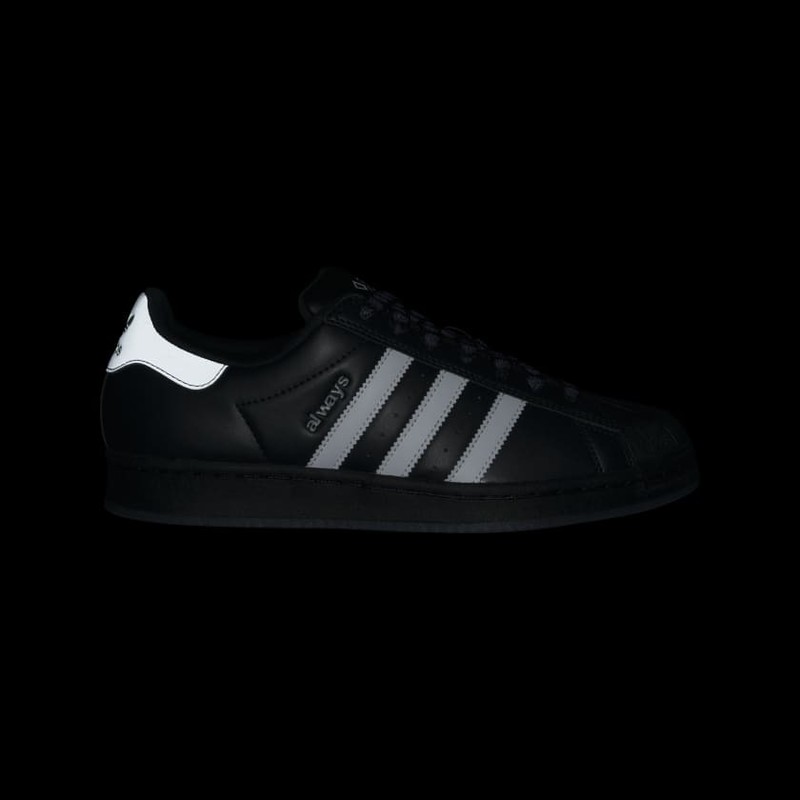 Always Do What You Should Do x adidas Superstar ADV Black IE1436